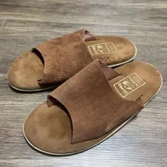 未使用品ISLAND SLIPPER PEANUT SUEDE us6 24cm - メルカリ