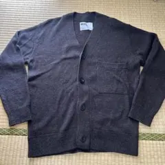 MHL, ダークブラウン カーディガン Lサイズ