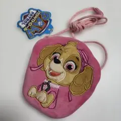 【新品タグ付き】パウパトロール アップリケポーチ　スカイ　ショルダー