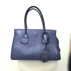 美品　TOD'S ノートショッピング　ブルー