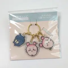 ちいかわ 東京みやげ 分けられる！3連アクリルチャーム 古本屋 カニちゃん