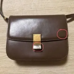 CELINE クラシックボックス MEDIUM ショルダーバッグ タンのサムネイル