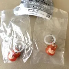 concombre めじるしアクセサリー　豆福たぬき　2個セット