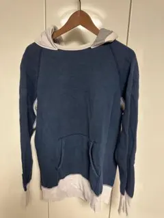 Barnes ネイビー フード付きパーカー