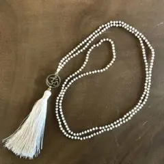 在庫処分セール アジアン エスニック ネックレス ビーズ フリンジ N-29