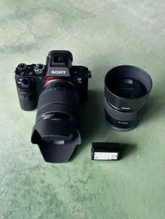 SONY α7III 本体 SIGMAレンズセット - メルカリ