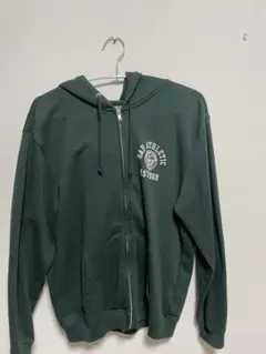 GAP ATHLETIC フルジップパーカー ダークグリーン