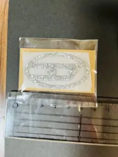 DIESEL キラキラのり付きワッペン