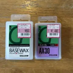 【新品未使用】スノーボードGALLIUM BASEWAX & AX30 セット