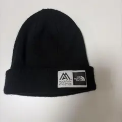 THE NORTH FACE ブラック ニット帽　ビーニー　メンズライク　帽子のサムネイル