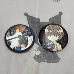 DEATH NOTE レザー缶バッジ 2種セット