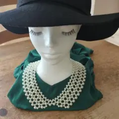 パールビーズつけ襟