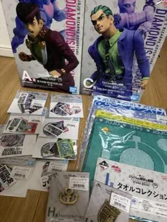 ジョジョ 一番くじ A賞 C賞 フィギュア 東方仗助 川尻浩作