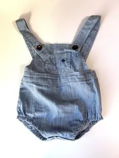 POLO ストライプオーバーオール 70㎝