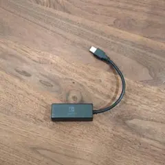 ​【任天堂ライセンス商品】HORI Switch用 LANアダプター 有線接続