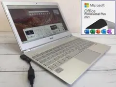 富士通 SH55/W 13.3型高解像度・薄い/SSD/Office/Win11 - メルカリ
