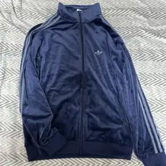 adidas ネイビー ジップアップジャージ Mのサムネイル