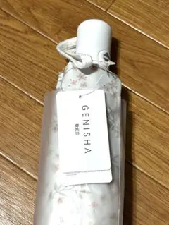 GENISHA 花柄 自動折りたたみ傘 日傘 タグ付き