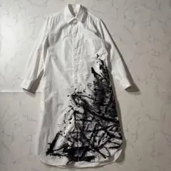 yohjiyamamoto ロングシャツ美品希少 2026年最新】ヨウジヤマモト ロングシャツの人気アイテム - メルカリ