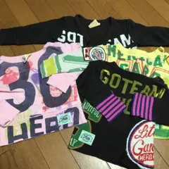 ゴッサム☆GOTHAM 秋トップス4枚セット☆肉厚カーデロンTトレーナーjamのサムネイル