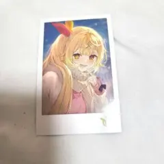 にじさんじ　ランダムチェキ風カード　ウィンターデート　星川サラ