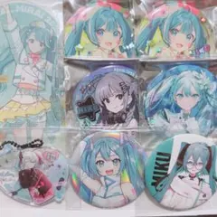 初音ミク 缶バッジ　39culture マジカルミライ　アクスタ　ドンキ