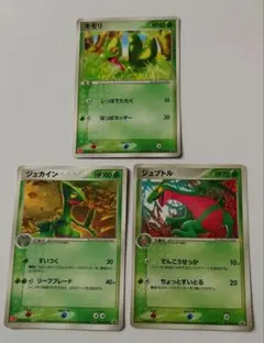 ポケモンカード キモリ・ジュプトル・ジュカイン 3枚セット 夜明けの