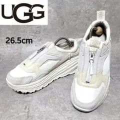 美品UGG 厚底スニーカー ホワイト LA HILLS - メルカリ