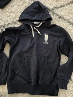 U.S. Polo Assn. ネイビー パーカー Mのサムネイル