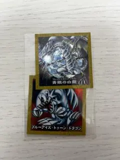 遊戯王 ハイチュウ ブルーアイズホワイトドラゴン ステッカー