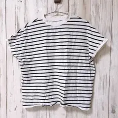 神戸レタス 半袖Tシャツ カットソー ボーダー Mのサムネイル