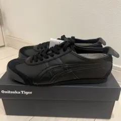 Onitsuka Tiger mexico66 ブラックスニーカー26.5cm