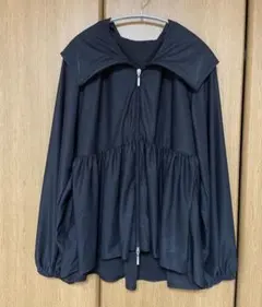 しまむら UVカット機能付きペプラムジップパーカー LLのサムネイル