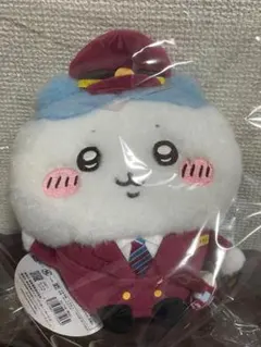 ちいかわ 阪急電車なほわほわぬいぐるみS ハチワレ