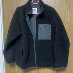 Lugnoncure フリースジャケット ブラック