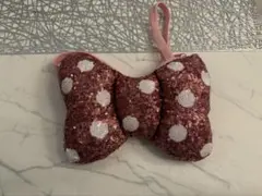 ミニーのファンダーランド 2024 リボン ポシェット バッグ