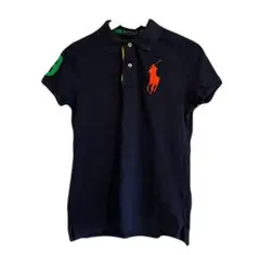 【希少配色✨】Ralph Lauren ネイビー ビッグポニー 半袖ポロシャツ