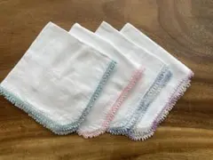 ガーゼハンカチ 4枚セットのサムネイル