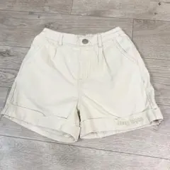 Jessy Logan コーデュロイ　半ズボン ホワイト　150cm