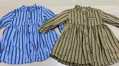 ストライプ　ワンピース　90cm