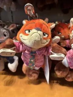 【肩のせぬいぐるみ】ディズニー ズートピア ニック ジュディ クロウハウザー