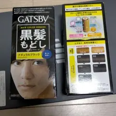 2本セット　ギャツビー ターンカラー ナチュラルブラックのサムネイル