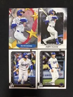 ダルトン・ラッシング ドジャース Topps インサート含む4枚 ルーキー RC