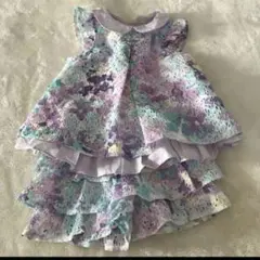 Sense of wonder ワンピース　セットアップ　花柄　80