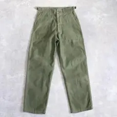 60s US ARMY ベイカーパンツ OG-107 og107 美品 og107 us army ベイカーパンツ60s