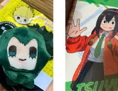 【匿名配送】蛙吹梅雨　ヒロアカ　フェイスぬいぐるみ