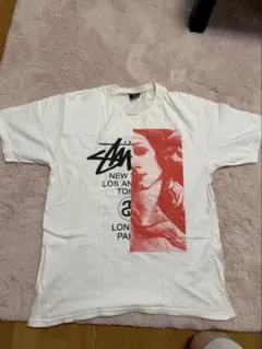 Stussy Tシャツ ホワイト Lサイズ