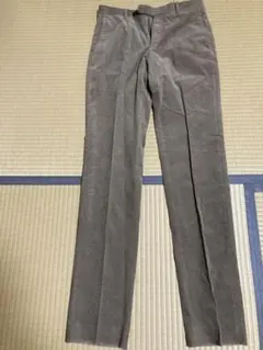 新品未使用　メンズ　ベージュ コーデュロイ スラックス
