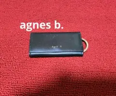 agnes b.アニエスベー レザー キーケース キーリング付き