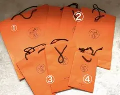 HERMES エルメス ショップ袋 ショッパー 5枚セット